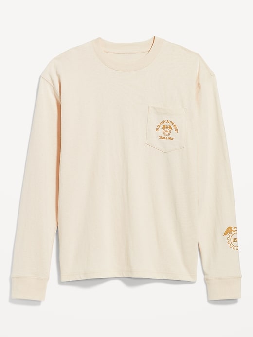 Image number 4 showing, Long-Sleeve Heavyweight Logo T-Shirt