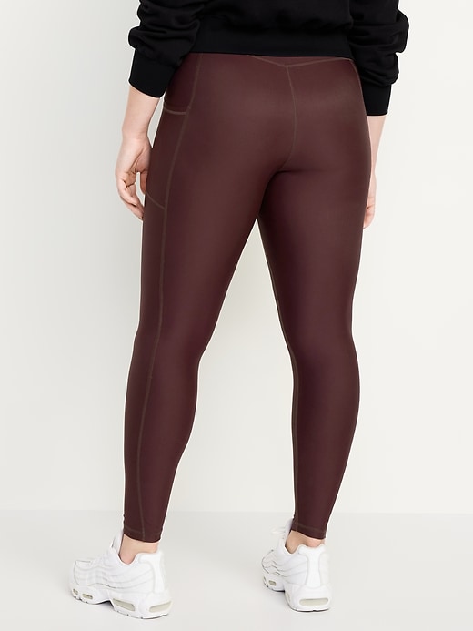 Image number 6 showing, High-Waisted PowerSoft Full-Length Pocket Leggings