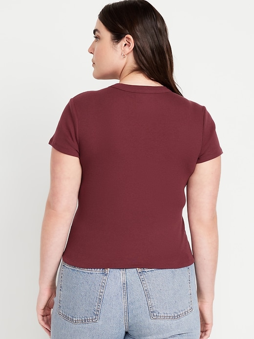 Image number 6 showing, Snug Crop T-Shirt