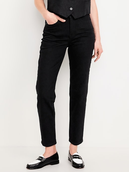 Image number 2 showing, High-Waisted OG Straight Ankle Jeans