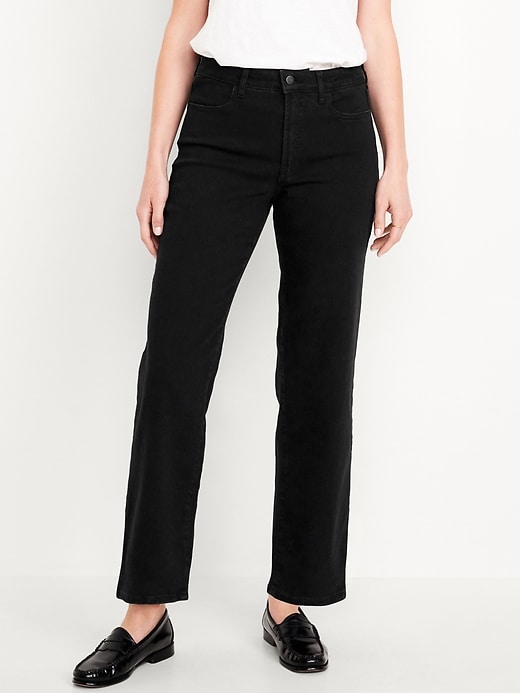 Image number 2 showing, High-Waisted Wow Loose Jeans