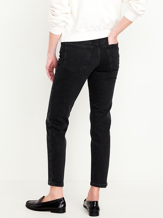 Image number 3 showing, Mid-Rise OG Straight Ankle Jeans