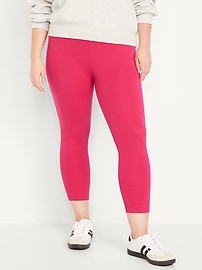 View large product image 5 of 8. High-Waisted Crop Leggings