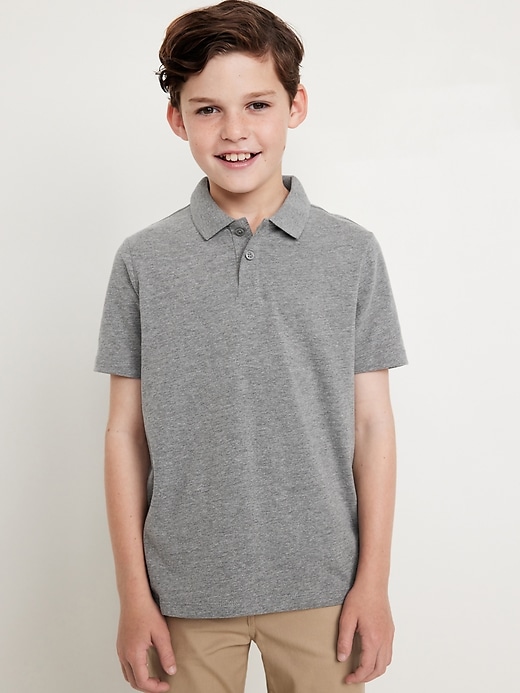 School Uniform Jersey Polo Shirt for Boys Old Navy