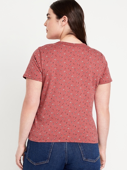 Image number 6 showing, EveryWear Crew-Neck Printed T-Shirt