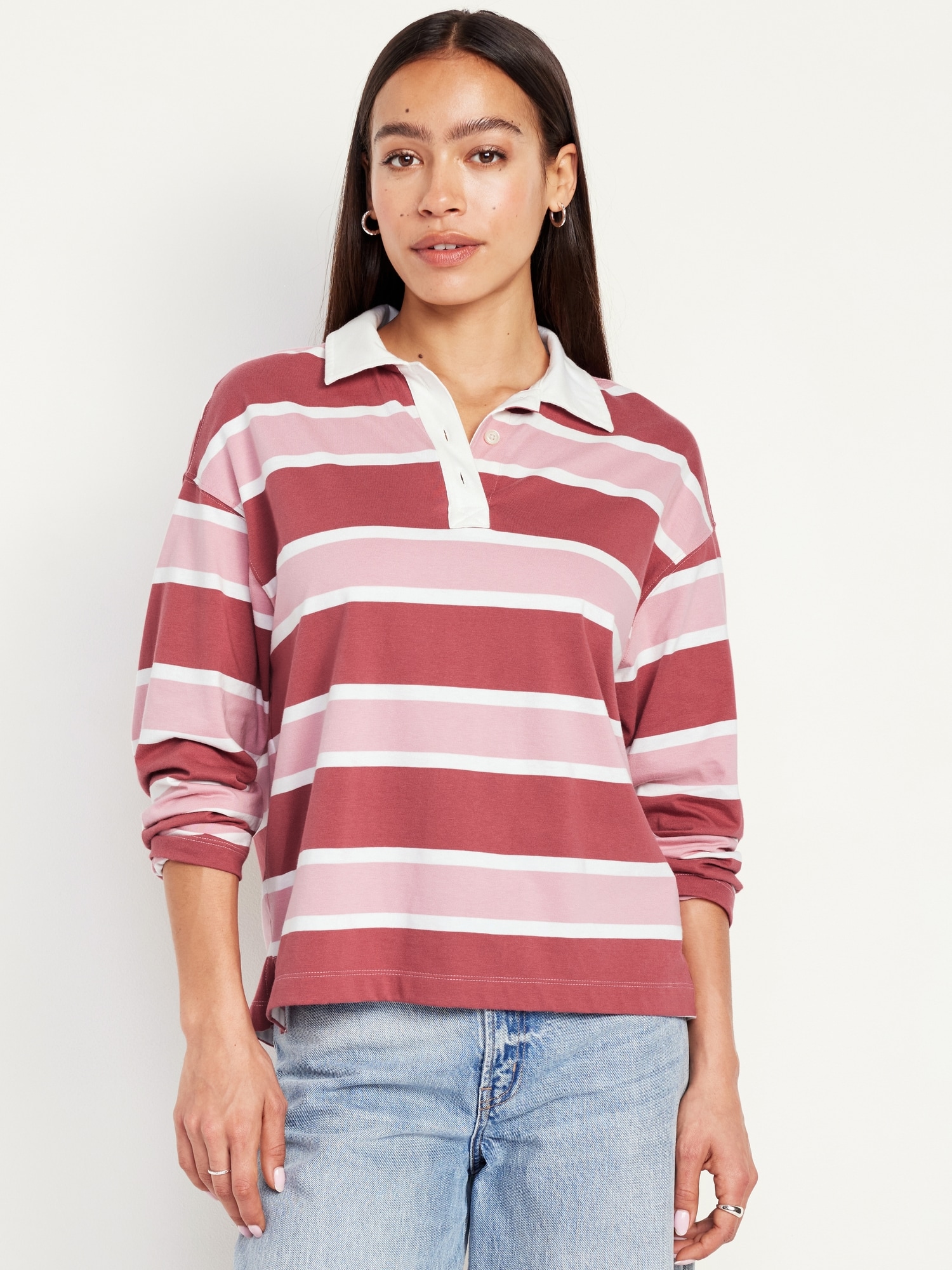 Rugby Stripe Polo