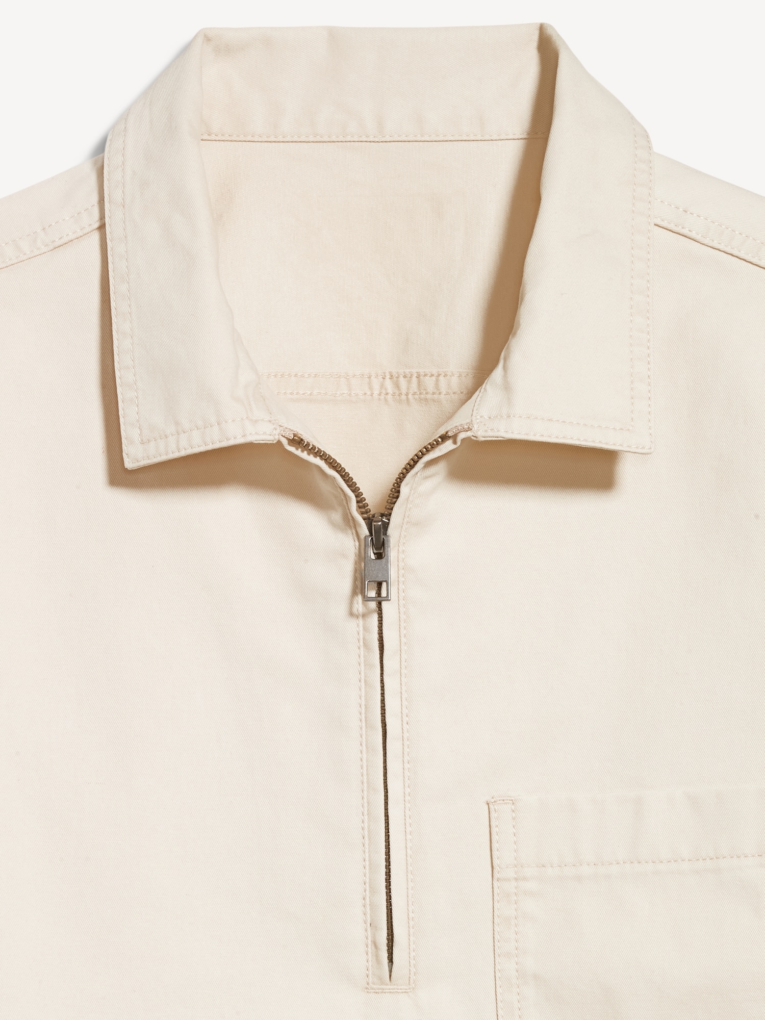 Quarter-Zip Workwear Shirt