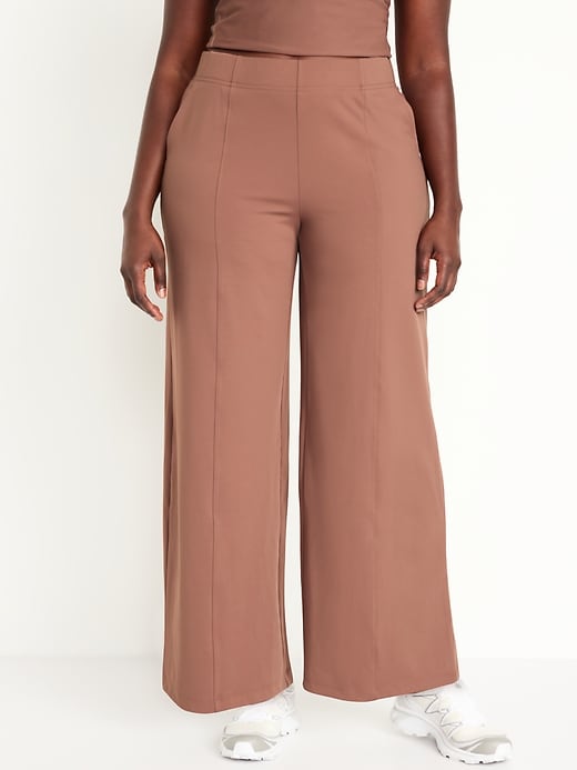 L'image numéro 4 présente Pantalon de tailleur PowerSoft à taille haute