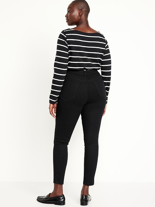 Image number 6 showing, Extra High-Waisted Rockstar 360° Stretch Super-Skinny Jeans