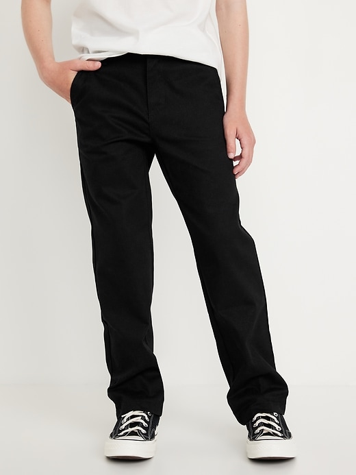 View large product image 1 of 6. Uniform Straight Leg Pants for Boys