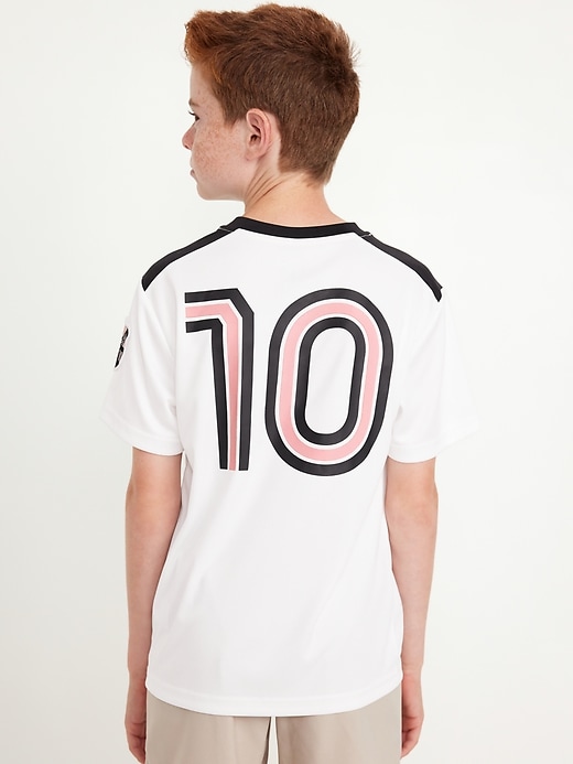 Image number 3 showing, Messi™ Lifestyle Jersey T-Shirt for Boys