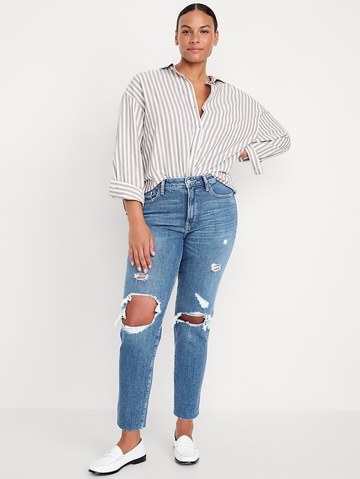 Image number 5 showing, High-Waisted OG Straight Ankle Jeans