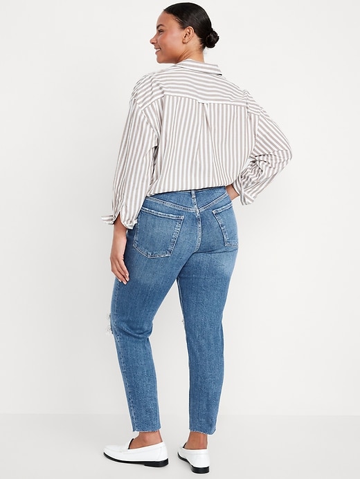 Image number 6 showing, High-Waisted OG Straight Ankle Jeans