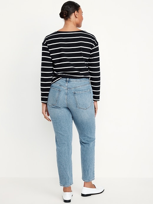 Image number 6 showing, High-Waisted OG Straight Ankle Jeans