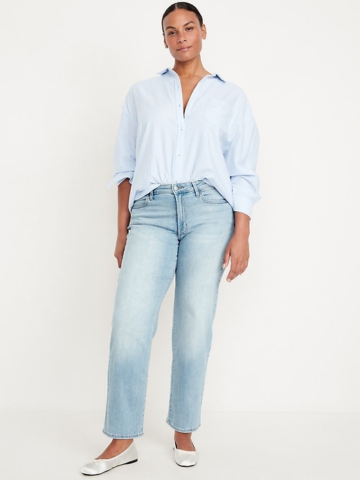 Image number 5 showing, High-Waisted Wow Loose Jeans