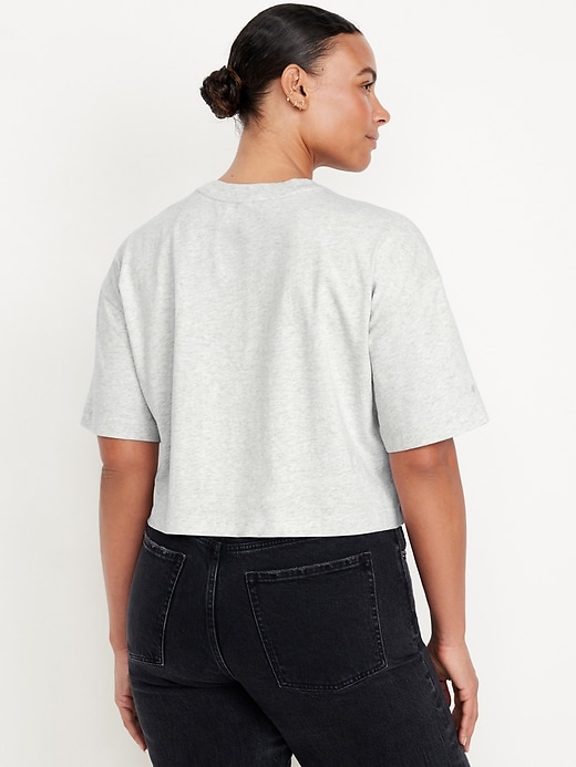 Image number 6 showing, Vintage Oversized Crop T-Shirt