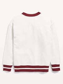 View large product image 3 of 4. Oversized Crew-Neck Sweatshirt for Boys