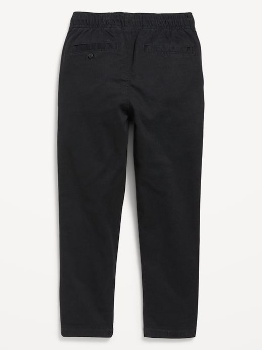 Voir une image plus grande du produit 2 de 4. Pantalon à enfiler ample effilé en sergé pour Tout-petit garçon