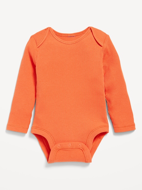 Long-Sleeve Ribbed Bodysuit for Baby - Jack-O