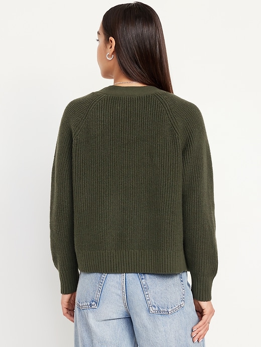 Image number 2 showing, Shaker-Stitch Cardigan Sweater