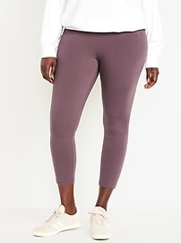 View large product image 5 of 6. High-Waisted Side Pocket 7/8 Leggings