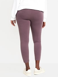 View large product image 6 of 6. High-Waisted Side Pocket 7/8 Leggings