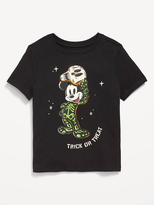 View large product image 1 of 2. Disney© Mickey Mouse Unisex Graphic T-Shirt for Toddler