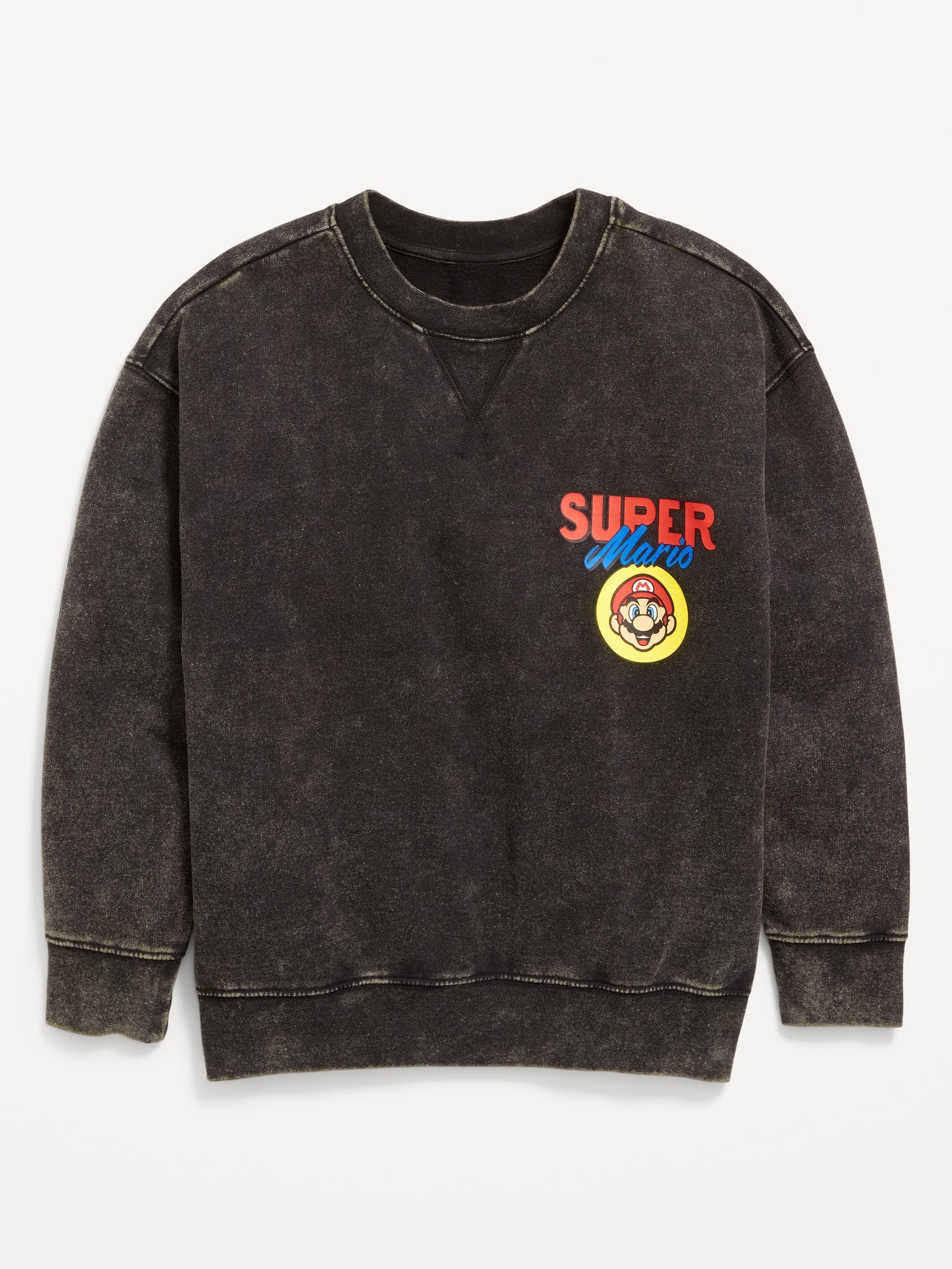 Super Mario™ Over-Sized Gender-Neutral Sweatshirt for Kids