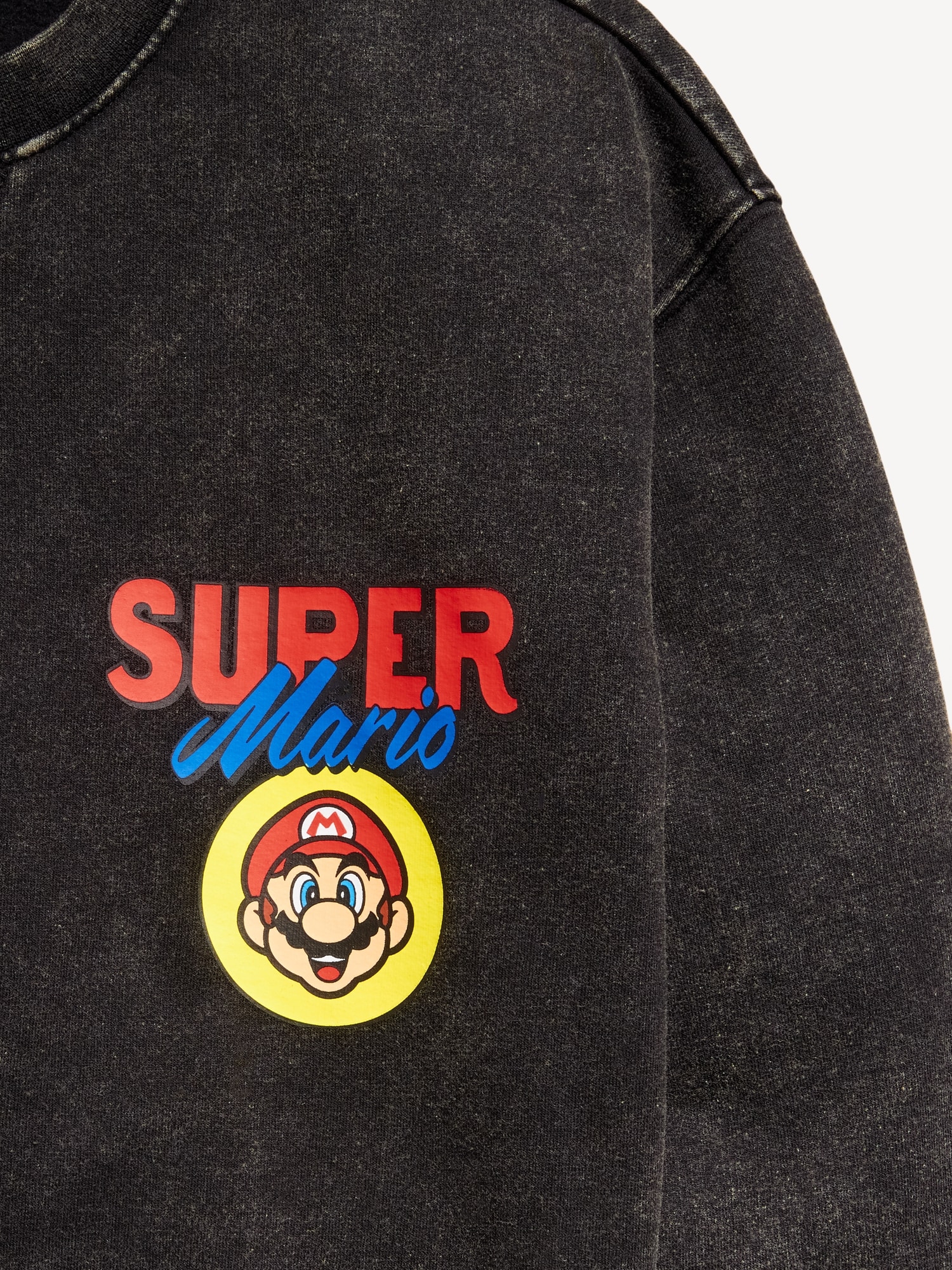 Super Mario™ Over-Sized Gender-Neutral Sweatshirt for Kids