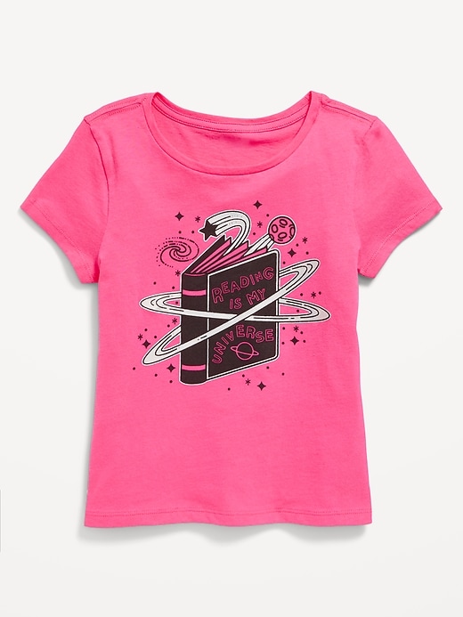 View large product image 1 of 1. Short-Sleeve Graphic T-Shirt for Girls