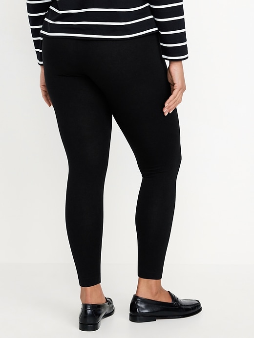 Image number 6 showing, Mid-Rise Jersey Crop Legging