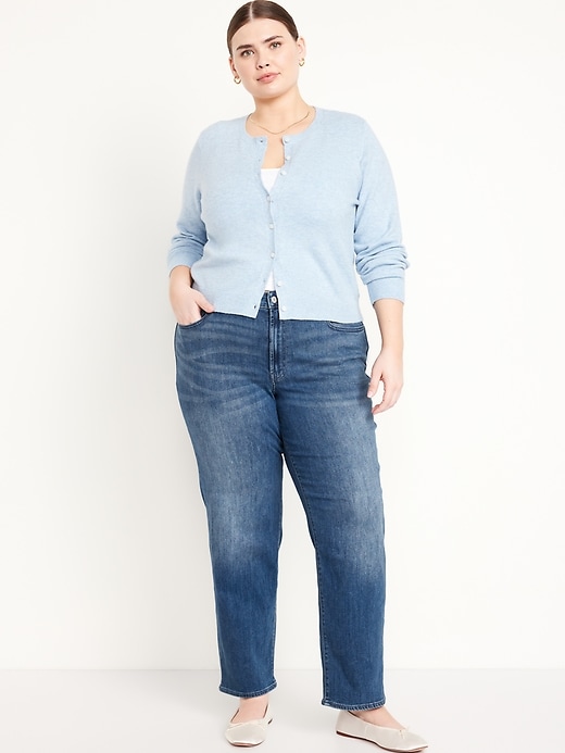 L'image numéro 7 présente Jean Wow ample à taille haute