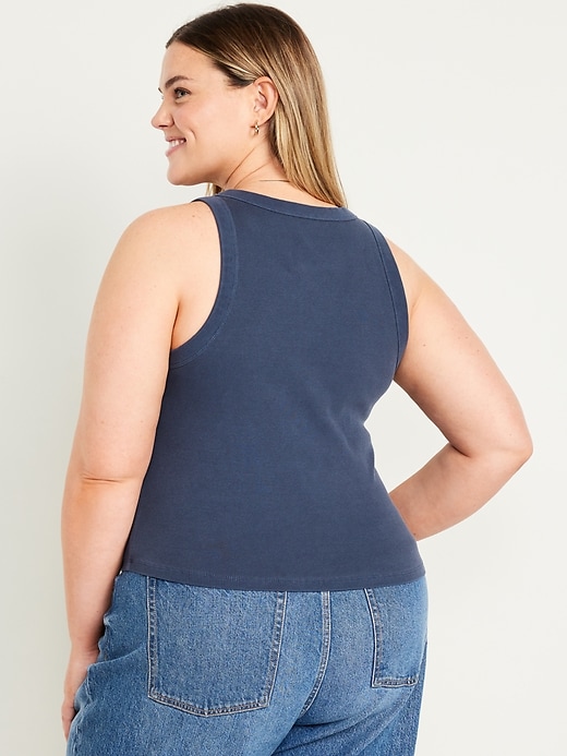 Image number 8 showing, Snug Crop Tank Top