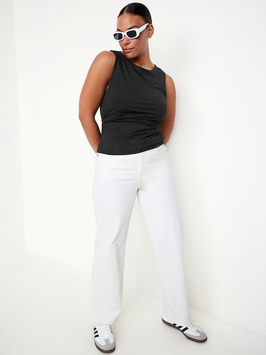 Image number 3 showing, Sleeveless Double-Layer Top