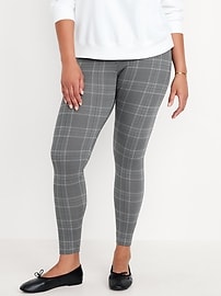 Voir une image plus grande du produit 5 de 6. Legging à taille haute en jersey longueur cheville