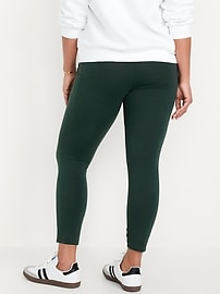 Voir une image plus grande du produit 6 de 6. Legging à taille haute avec poches latérales longueur 7/8