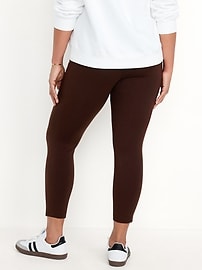 View large product image 6 of 6. High-Waisted Side Pocket 7/8 Leggings