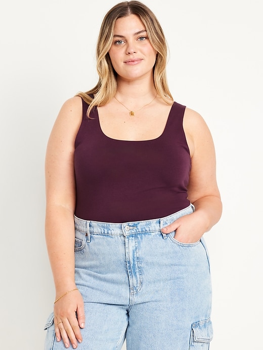 Image number 6 showing, Double-Layer Crop Tank Top