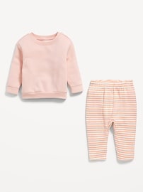 View large product image 3 of 3. Crew-Neck Sweatshirt and Sweatpants Set for Baby