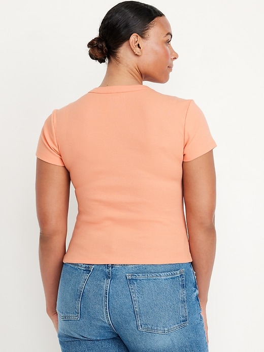 Image number 6 showing, Snug Crop T-Shirt