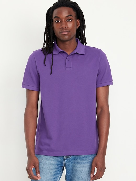 Image number 1 showing, Classic Fit Pique Polo