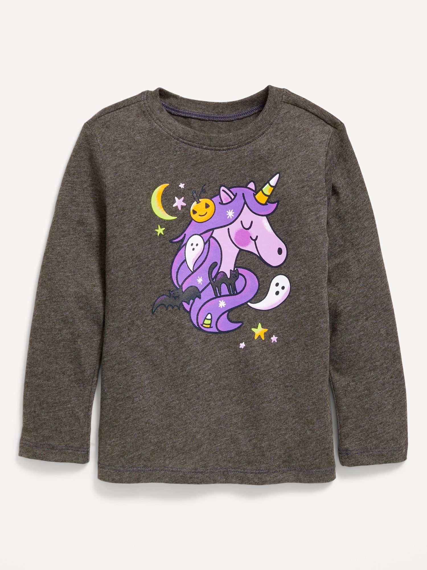 Long-Sleeve Graphic T-Shirt for Toddler Girls