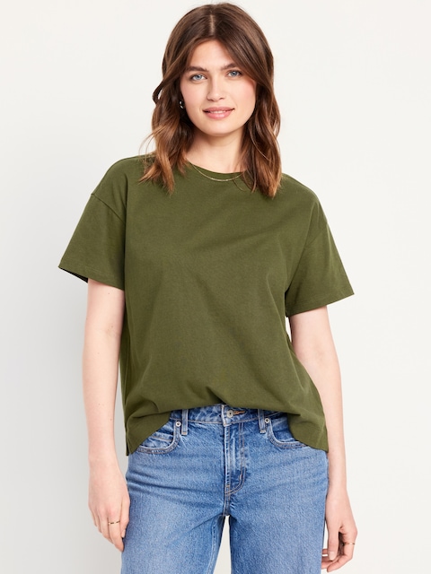 Vintage Crew-Neck T-Shirt - Conifer