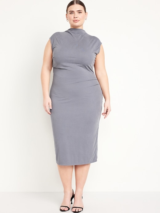 Image number 6 showing, Ruched Midi Dress