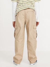 Image number 2 showing, Baggy Non-Stretch Cargo Pants for Boys