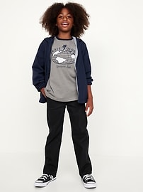 View large product image 3 of 6. WOW Straight Leg Pull On Pants for Boys