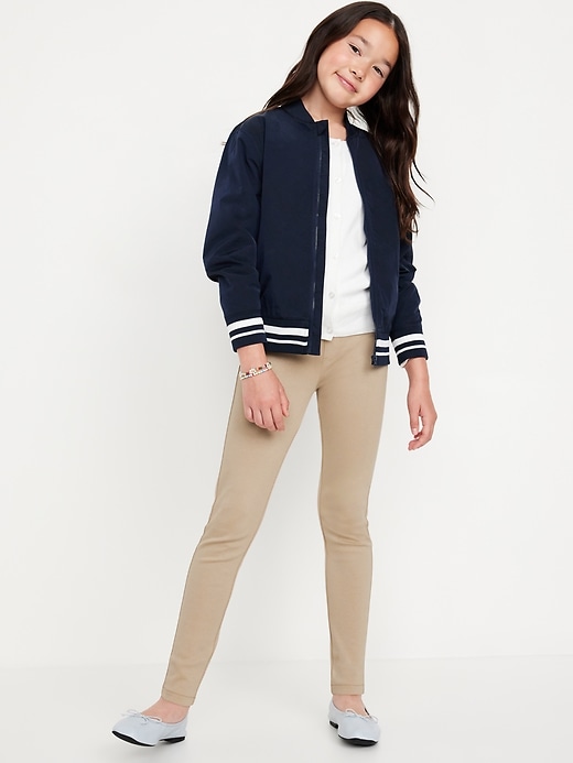 Image number 3 showing, School Uniform Ponte-Knit Jeggings for Girls
