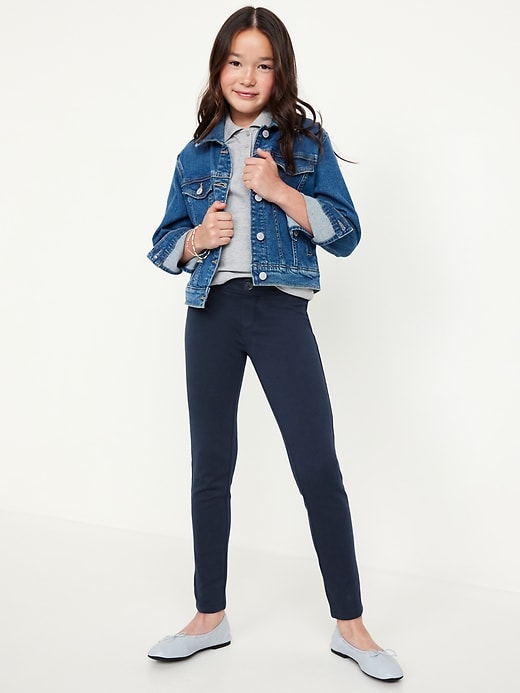 Image number 3 showing, School Uniform Ponte-Knit Jeggings for Girls