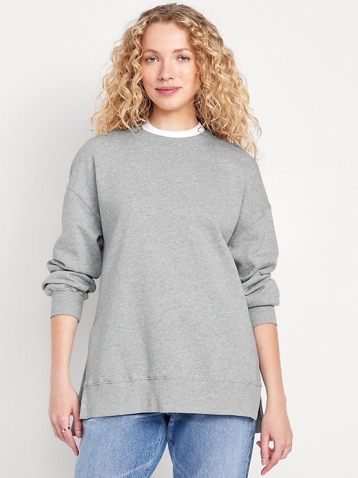 Image number 1 showing, SoComfy Relaxed Tunic Sweatshirt