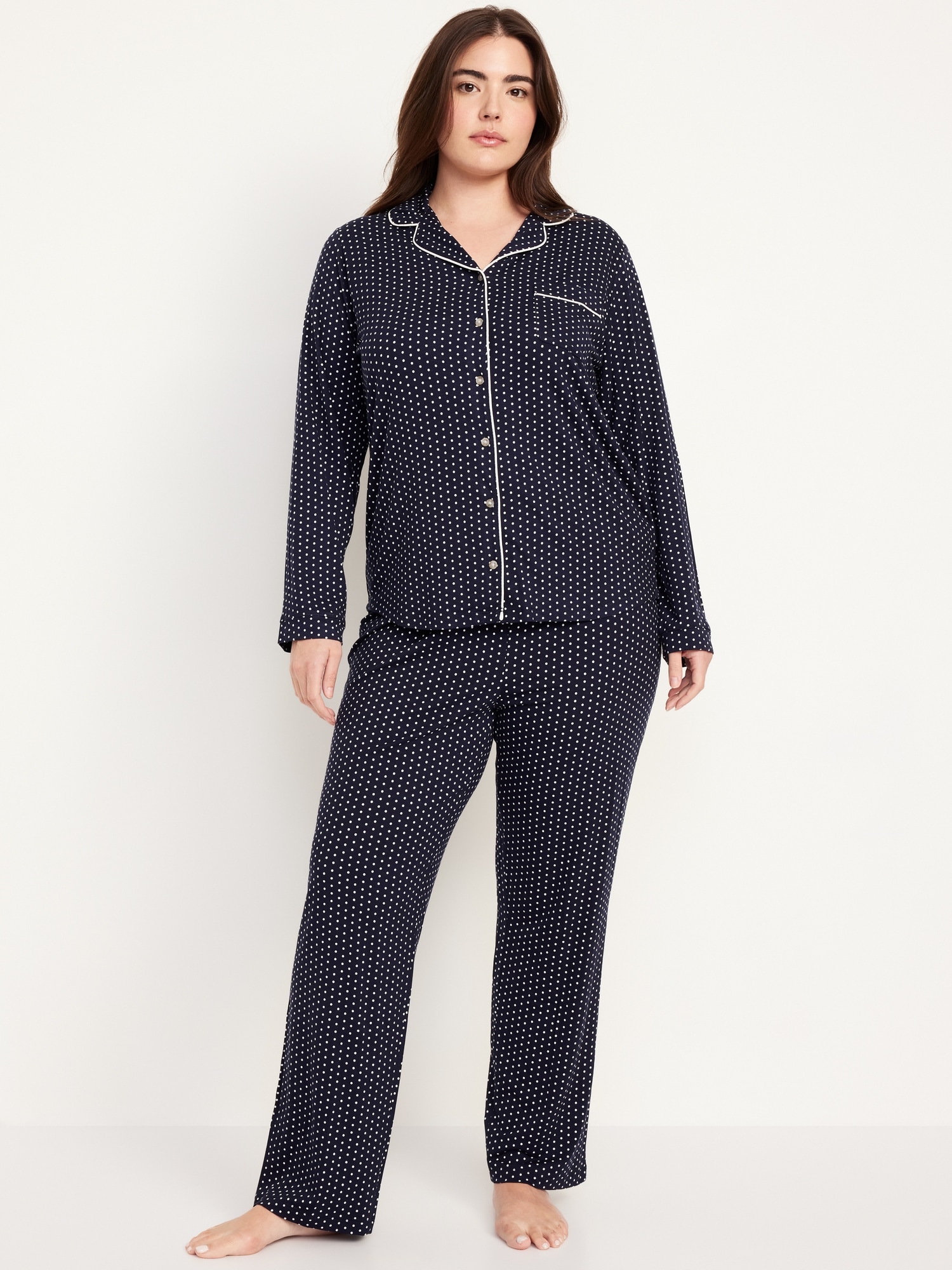 Knit Jersey Pajama Pant Set